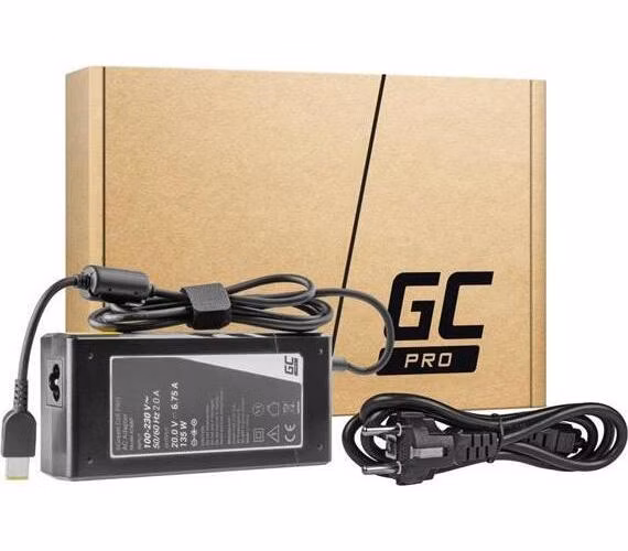 Green Cell PRO Charger / AC Adapter 20V 6.75A 135W for Lenovo IdeaPad Gaming L340-15 L340-17 15ARH05 15IMH05 Legion Y520 Y530