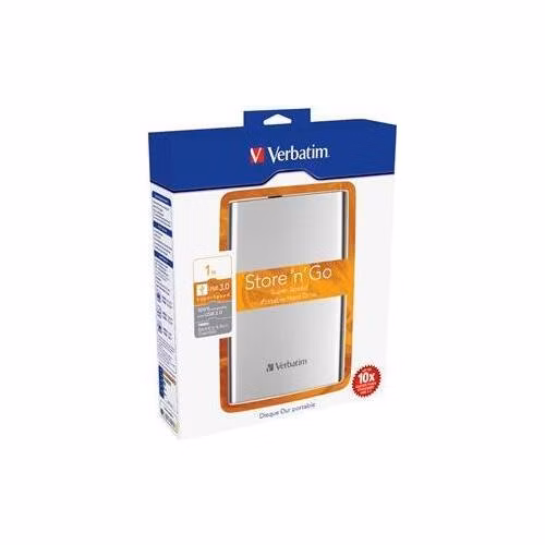 VERBATIM Store´n´ Go 2,5" 1TB USB 3.0 stříbrný