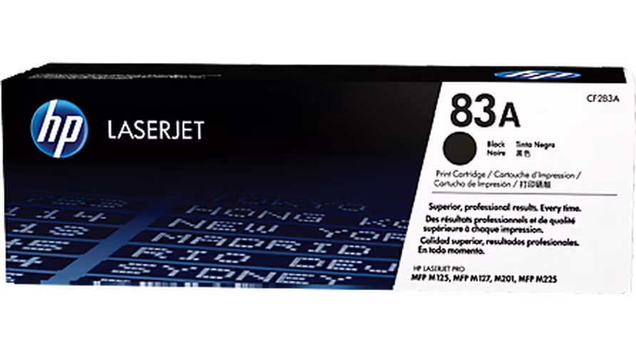 HP 83A, Black toner pre HP LaserJet M125a/nw, M127fn/fw, M201dw/n, M225dn/dw, 1500 strán