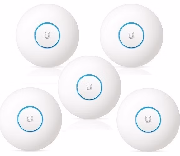 Ubiquiti UniFi AC PRO 5 - Wi-Fi 5 AP, 2.4/5GHz, až 1750 Mbps - sada 5ks (bez PoE injektorů)