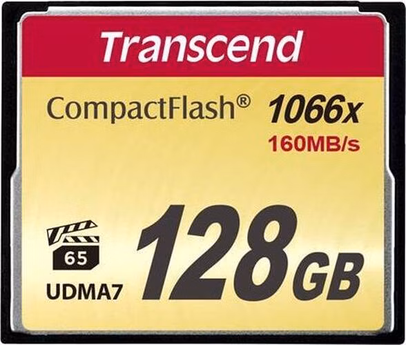 Transcend 128GB CF (1000X) paměťová karta