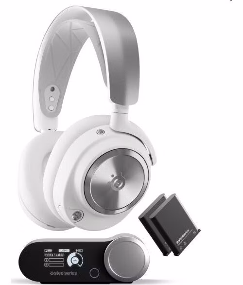 SteelSeries Arctis Nova Pro WL White