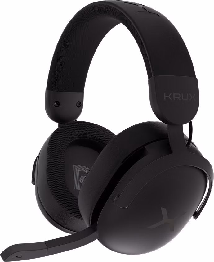 Krux headset Crave Pro Wireless / bezdrátový / 2,4GHz / USB / BT / černý