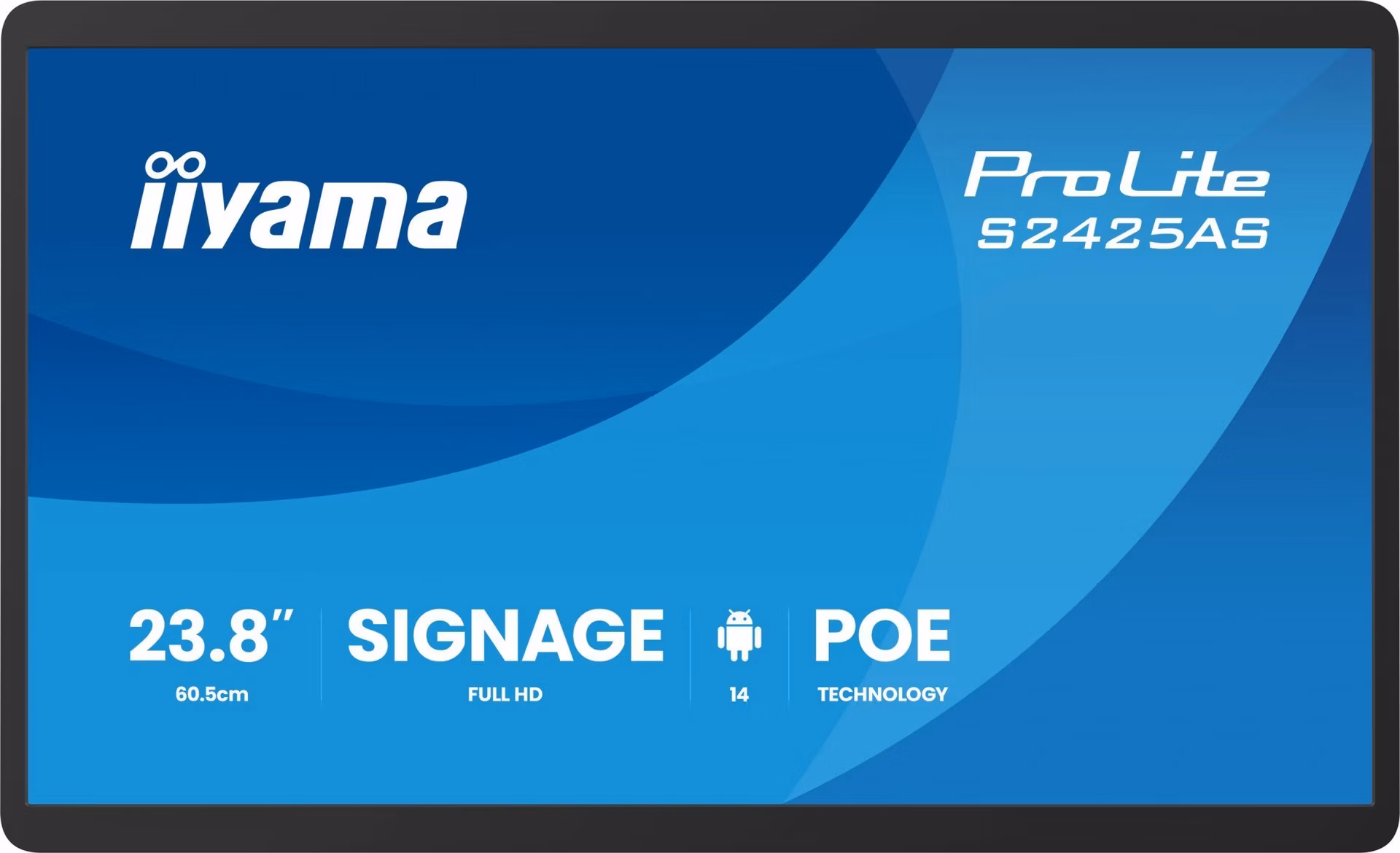 24" iiyama S2425AS-B1P: IPS, FHD, Android