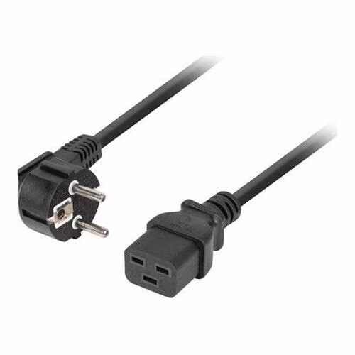 LANBERG IEC 320 C19 napájecí kabel 1.8M 16A VDE černý