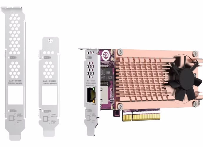 QNAP QM2-2P10G1TB