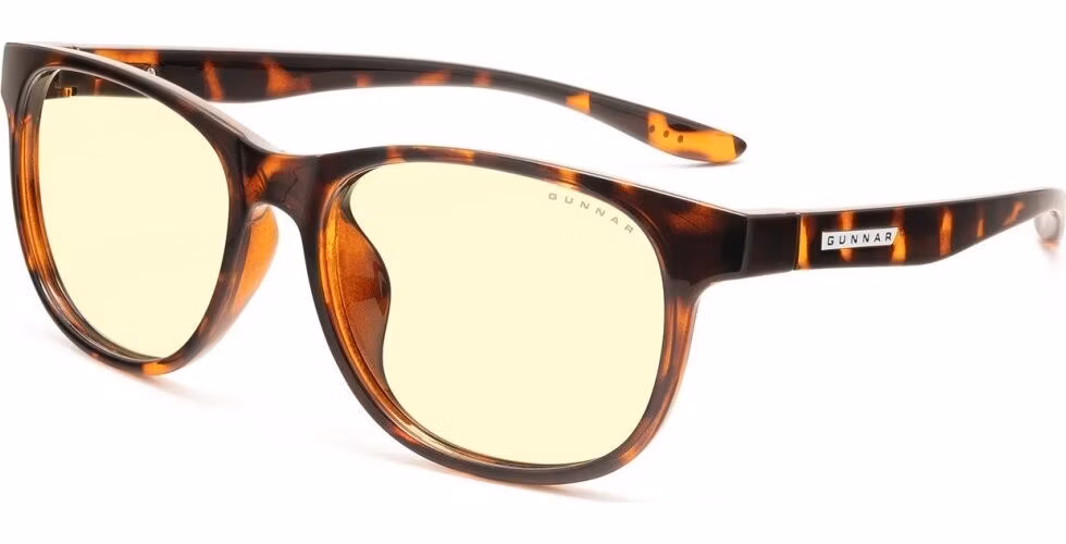GUNNAR kancelářske/herní brýle RUSH TORTOISE jantarová skla BLF 65 NATURAL focus