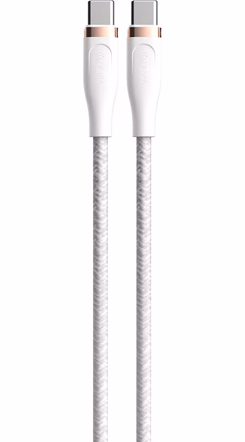 Devia kábel USB-C to USB-C Star Series Cable 1.5m - White