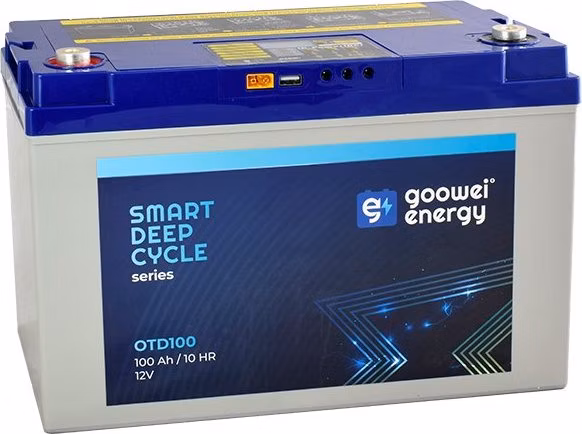 GOOWEI ENERGY DEEP CYCLE (GEL) baterie GOOWEI ENERGY OTD100, 100Ah, 12V