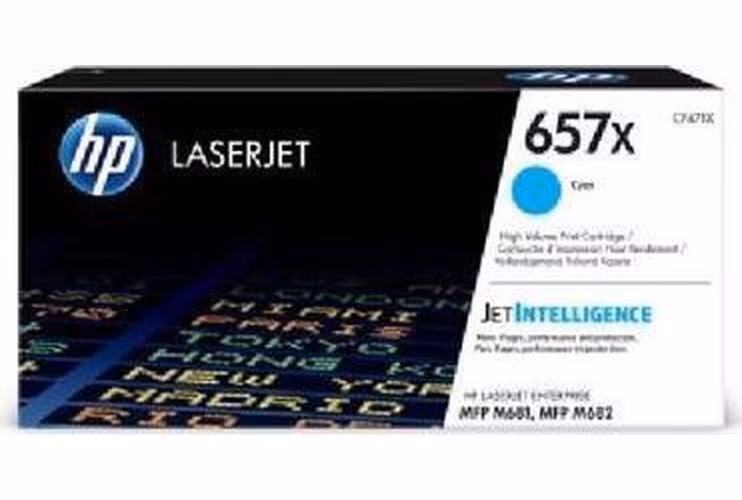 HP toner 657X/Cyan/23 000 stran