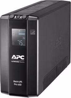 APC Back-UPS Pro 650VA (390W) 6 Outlets AVR LCD Interface