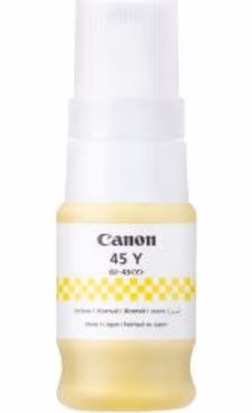 Canon inkoustová náplň Canon GI-45Y žlutá pro GX1040, GX2040 výtěžnost 3.000 stran