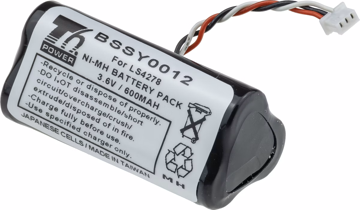 Batéria T6 Power Symbol Motorola Zebra LI4278, LS4278, DS6878, 600mAh, 2,16Wh, Ni-Mh