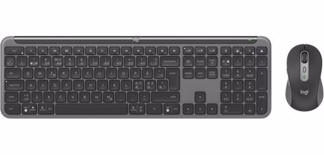 Logitech® MK950 Signature Slim Combo for Business - GRAPHITE - US INT'L - 2.4GHZ/BT