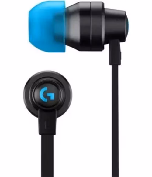Logitech G333 - herné slúchadlá do uší, 3,5mm + USB-C, čierne