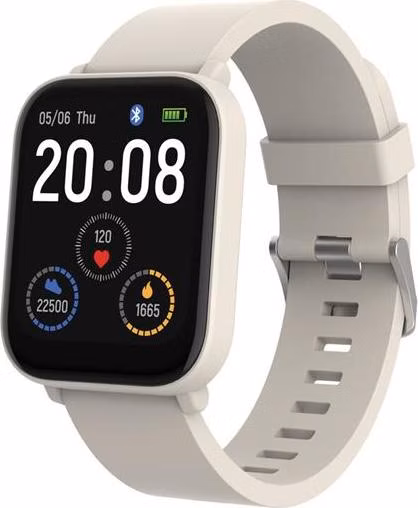 Canyon Easy SW-54, smart hodinky, štíhle, BT s app Canyon Life,  IP touchscreen 1.7´´,  IP68, 14 športov, biele
