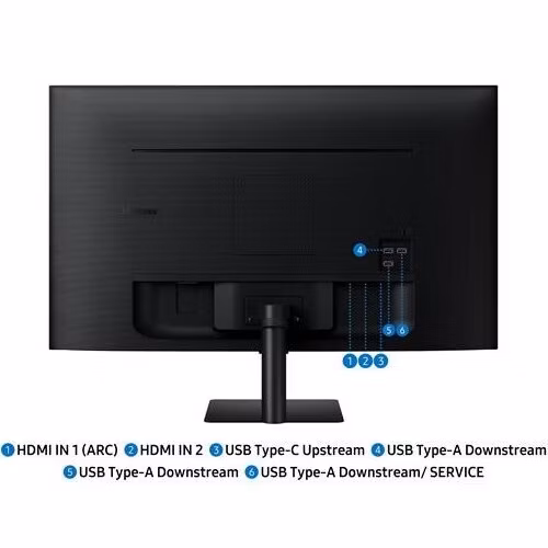 BAZAR - SAMSUNG MT LED LCD 32" Smart Monitor M7 (M70F) VA, UHD, 60hz, 4ms, speaker, hdmi, usb-c - Poškozený obal (Komple