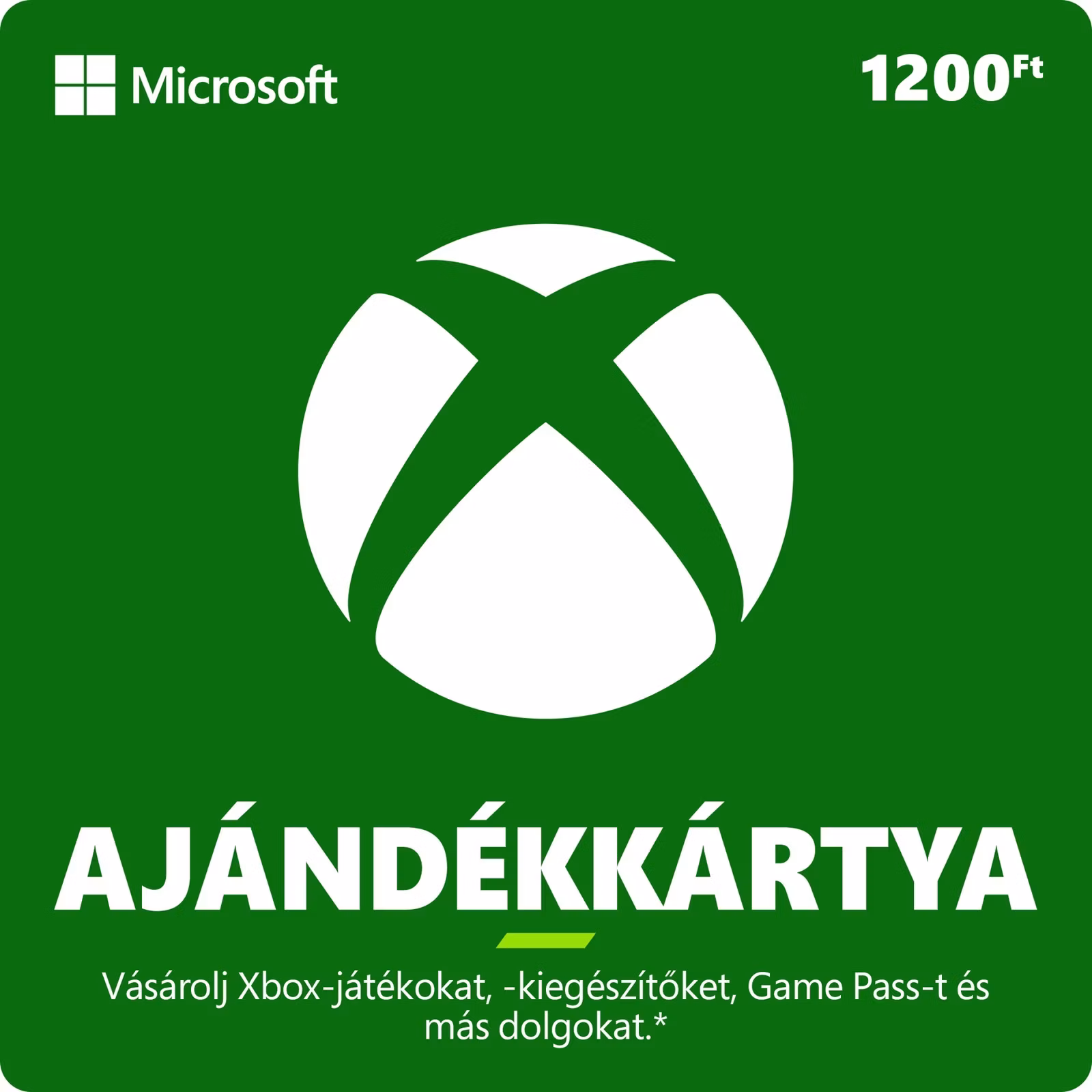 ESD XBOX - Darčeková karta Xbox 1200 HUF