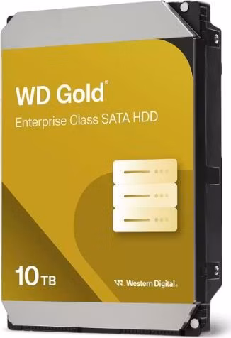 WD Gold 3,5" HDD 10,0TB 7200RPM 512MB SATA 6Gb/s