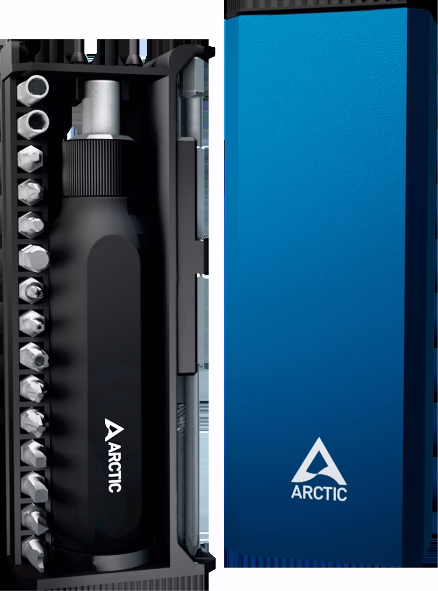 ARCTIC Ratchet Screwdriver Toolkit (Dark Blue)