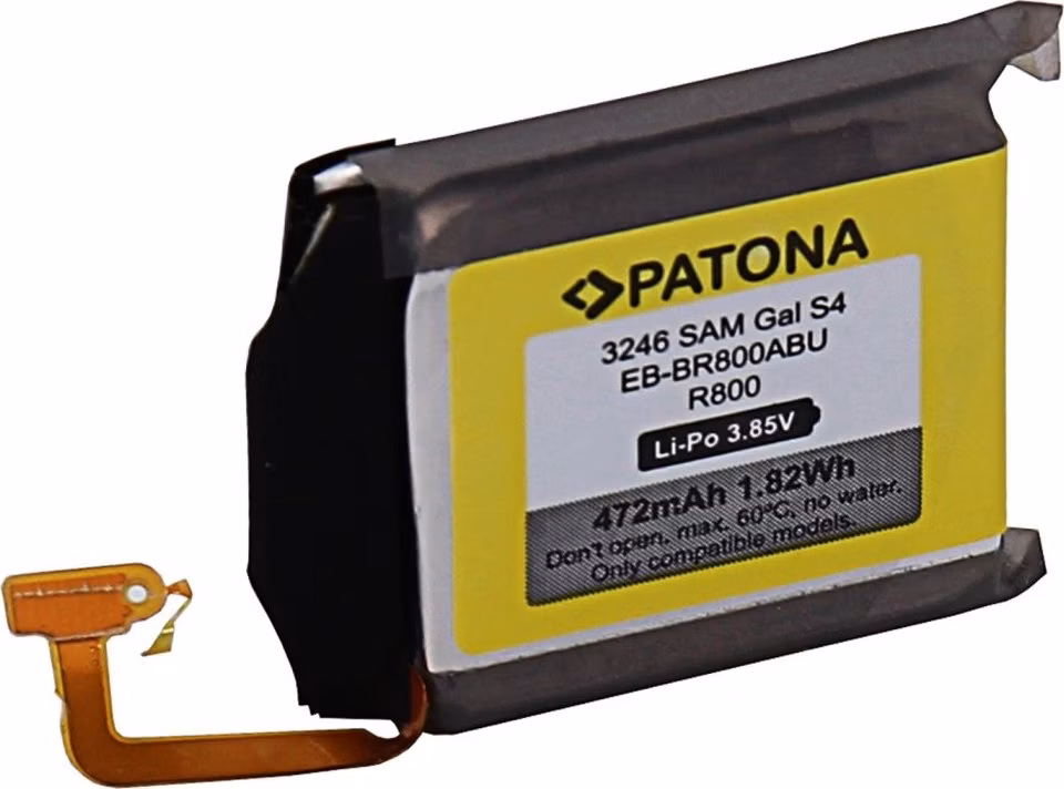 PATONA baterie pro chytré hodinky Samsung Gear S4 472mAh