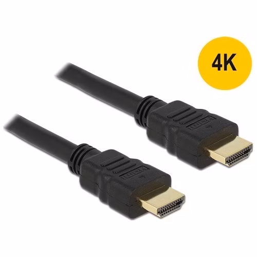Delock kabel High Speed HDMI s Ethernet – HDMI A samec > HDMI A samec 4K 1.5 m