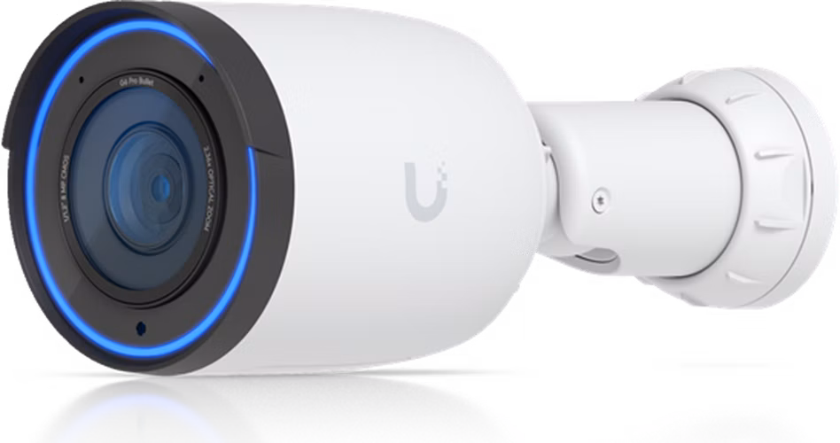 Ubiquiti Ubiqiti All-weather 4K PoE+ camera with a Multi-TOPS AI engine, 2.36x optical zoom, and a large 1/1.2" CMOS sen