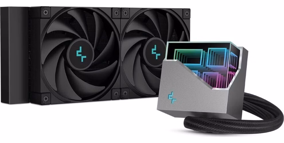 DEEPCOOL vodní chladič LT520 / 2x120 mm fan / ARGB / Intel i AMD