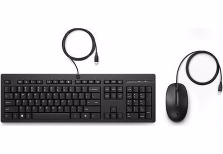 HP 225 USB klávesnice a myš - černá