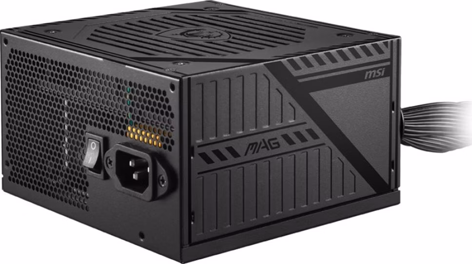 OPRAVENÉ - MSI zdroj MAG A550BNL/ 550W/ ATX/ akt. PFC/ 5 let celková záruka/ 120mm ventilátor/ 80PLUS Bronze
