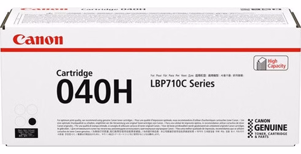 Canon originální toner CRG-040H BK, černá