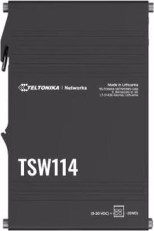 Teltonika GIGABIT DIN RAIL ETHERNET SWITCH - TSW114