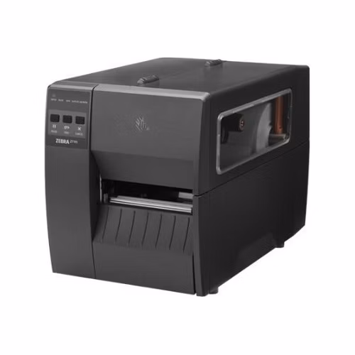 Zebra ZT111 thermal transfer, 8 dots/mm (203 dpi), EPL, ZPL, ZPLII, USB, USB Host, RS232, BT (BLE), Ethernet