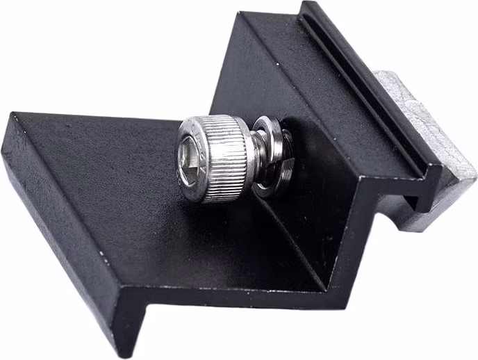 Solarmi SCKD-3B hliníkový černý koncový držák SC solárního panelu (30 i 35 mm)