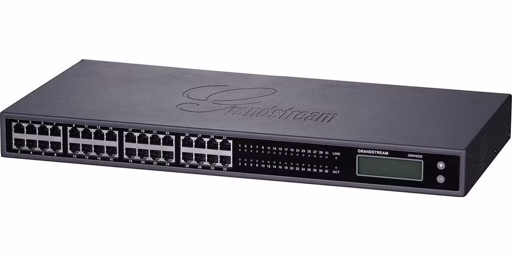 Grandstream GXW-4232FXS / VoIP analogová FXS brána/ 32 x FXS + 1x 50-pin telco/1 x LAN /