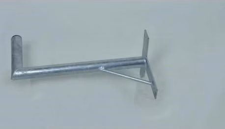 Držák antény na zeď, tvar T se vzpěrou, žárový zinek, délka 50cm