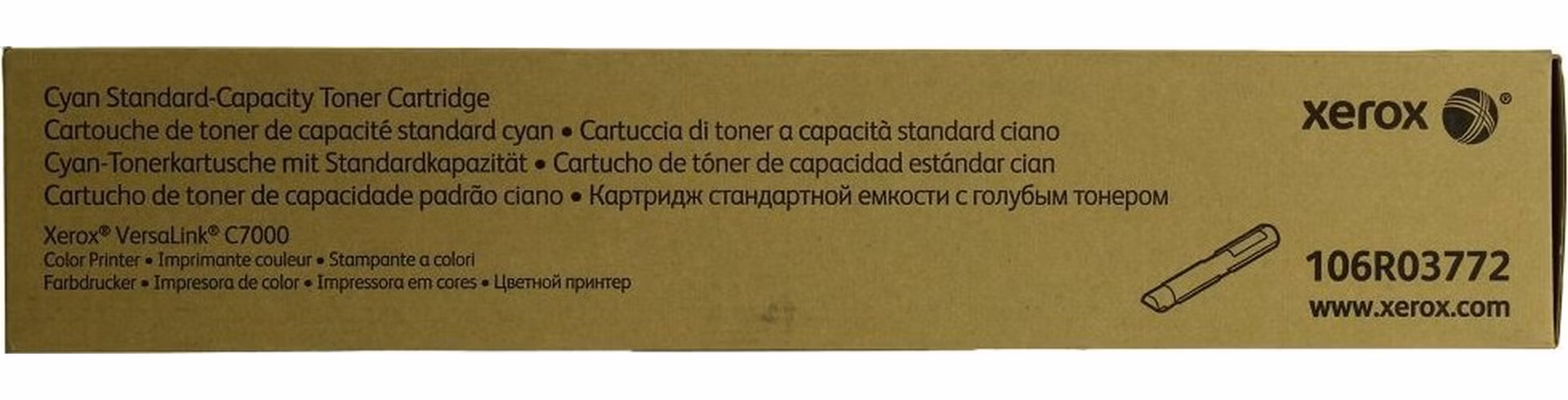 Xerox originální toner 106R03772, cyan, 3300str., Xerox Versalink C7000