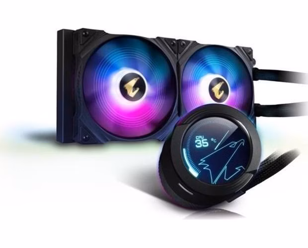 GIGABYTE CPU vodní chladič AORUS WATERFORCE X 280
