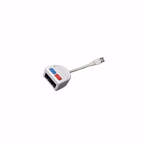 Rozdvojka počítač (10BaseT)/telefon 2 x RJ45