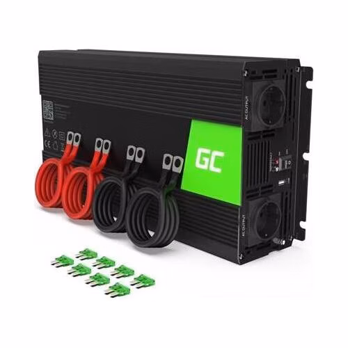 Green Cell Power Inverter 12V to 230V 2000W/4000W Pure sine wave