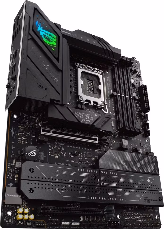 ASUS ROG STRIX B860-F GAMING WIFI / B860 / LGA1851 / DDR5 / DP/ HDMI / Thunderbolt / 4x M.2 / WiFi / ATX