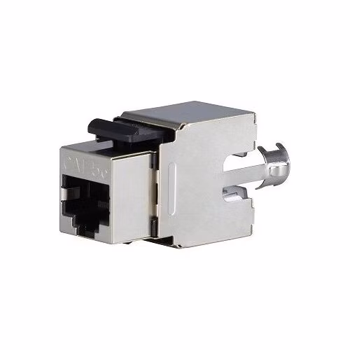 Solarix keystone c5e STP RJ45 černý SXKJ-5E-STP-BK