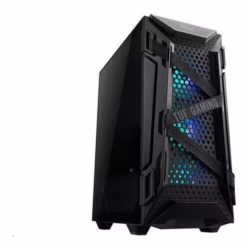 ASUS TUF GAMING GT301 skrinka ATX Black, 4x ARGB LED fan