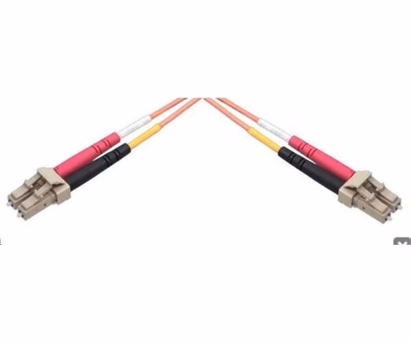 Patchcord optický MM OM4 50/125, LC-LC, 30m, LSOH barva aqua dup. 2x 2,8mm, I/L 0,2dB, R/L -35dB