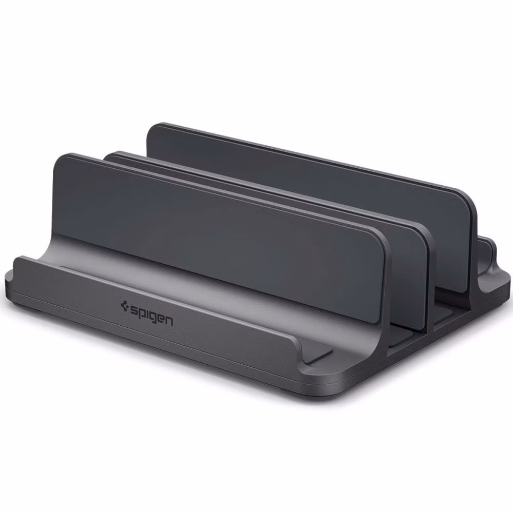 Spigen stojan Vertical Laptop Stand - Space Gray