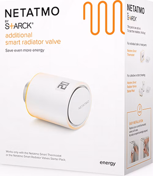 Netatmo Smart Additional Radiator Valve - White