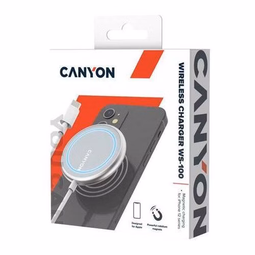 Canyon WS-100, bezdrôtová Qi nabíjacia stanica pre iPhone