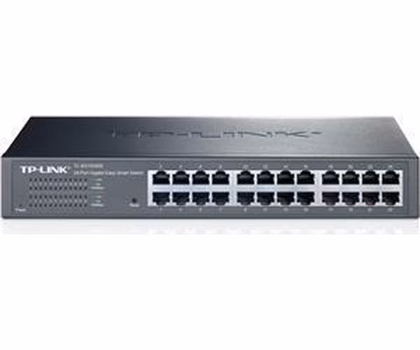 24-Port Gigabit Easy Smart Switch PORT: 24× Gigabit RJ45 Ports SPEC: 1U 13-inch Rack-mountable Steel Case FEATURE: MTU/P