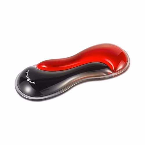 Kensington Slim Duo Gel Mouse Wrist Rest Red