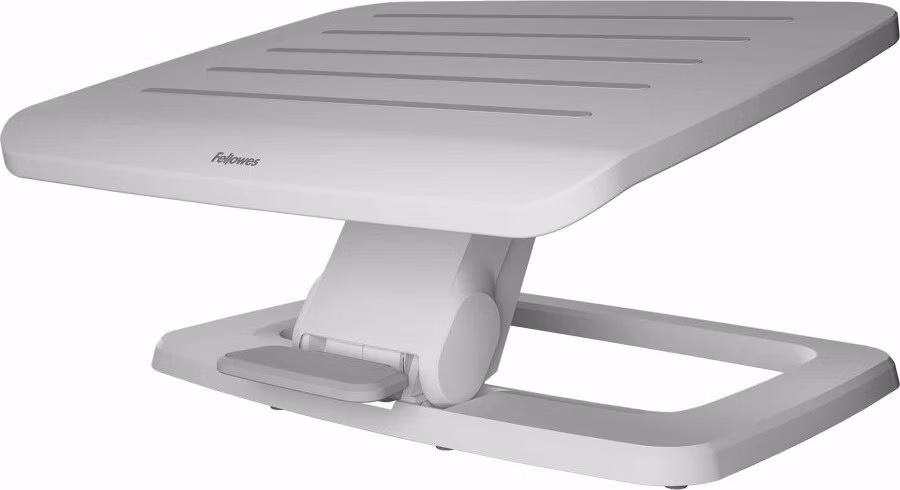 FELLOWES podložka pod nohy HANA LT/ 450mm x 175mm x 360mm/ kov/tuhý plast/ bílá